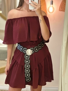 Macaquinho Boho - Marsala - comprar online
