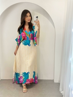 Vestido Letícia - Manga Morcego