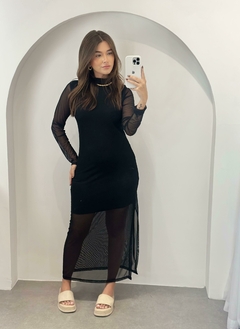 Vestido Tule Noemy - Preto - comprar online