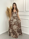 Vestido Marcela - Marrom