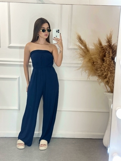 Macacão Beatriz - Azul - comprar online