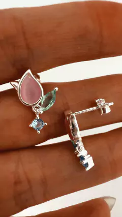 AROS BONITA PLATA 925 - comprar online