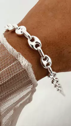 PULSERA GUCCI PLATA 925 - comprar online