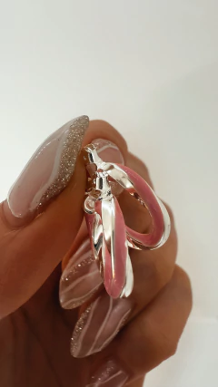 AROS PIX ROSA ESMALTADO BP - comprar online
