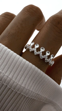 ANILLO SWIPE PLATA LAMINADA