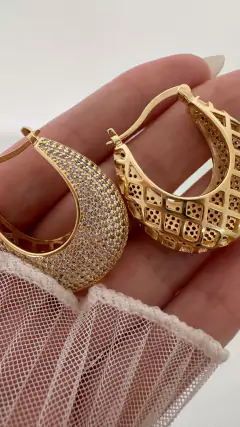 AROS EGIPTO BAÑO DE ORO 18K - comprar online