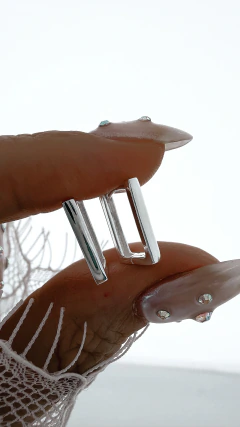 AROS YALI PLATA 925 - comprar online