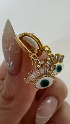 AROS IRAN BAÑO DE ORO 18 K