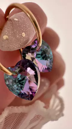 AROS ORO KENIA BAÑO DE ORO 18K