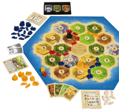 Catan + extensión 5 y 6 jugadores en internet