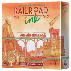 Railroad Ink: Edición rojo abrasador