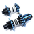 Juego Mazas Gravel Amoeba Aluminio Rulemanes Center Lock