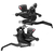 Shifters Integrados Bici Shimano Altus St-m310 3x8v Aluminio - comprar online