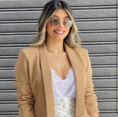 Cl 0306-1: Colar corrente com pérola. - comprar online