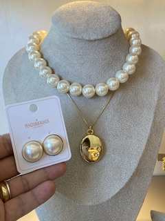 Cl 0312-1: Colar máxi pérolas. - comprar online