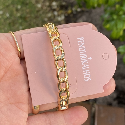 Bc 0022-1: Bracelete corrente.