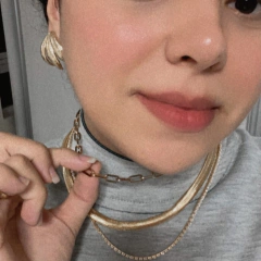 Ck 0076-1: Colarzinho elos pequenos. - comprar online