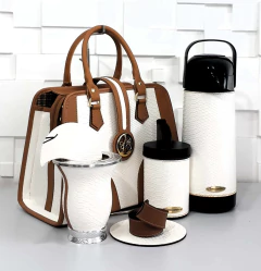 KIT MINI ELEGANCE COM 6 PÇS REF:083 CAMEL