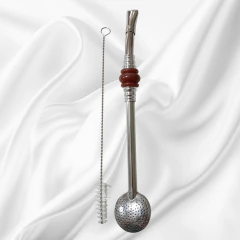 BOMBA PEDRA NATURAL ROSQUEAVEL 3 ANÉS MARROM - comprar online