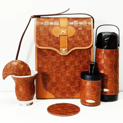 KIT MILONGA COM 6 PÇS REF: 214 - CAMEL - comprar online