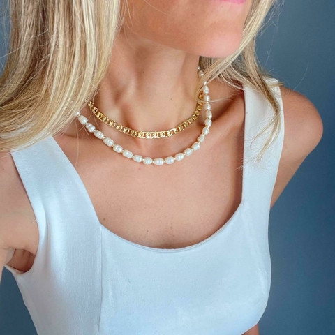 Choker Elos- Ouro 18k