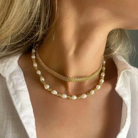 Choker Texturizada - Ouro18k