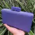 Clutch Retangular Lilás na internet