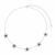 Choker Flor em Pérolas - Prata 925 - Blue Lemon