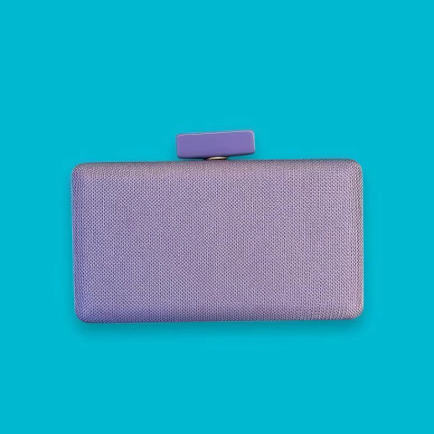 Clutch Retangular Lilás - comprar online