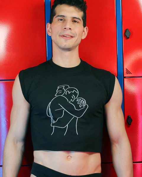 Crop Top de algodón | Abrazo | bBoys - comprar online
