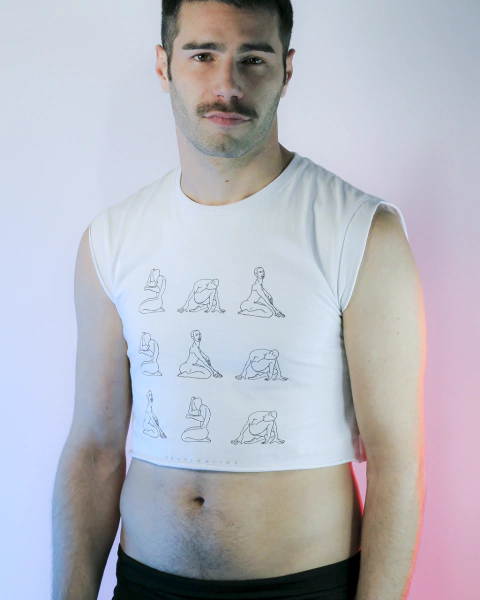 Crop Top de algodón | Nine | bBoys - comprar online