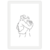 Print Ese Abrazo | 29,7 x 42 cm ( A3 )  | Impreso en papel de 180 gramos alta calidad en internet