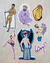 Set Stickers bBoys #3 x 6 unidades
