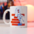 Taza de cerámica bBoysOnLine | River | Juan Dona ilustraciones