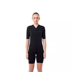 SANTINI JERSEY COMPASS PURE U BLACK - Charly Bikes