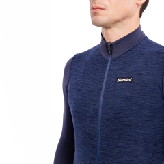 SANTINI JERSEY PURE LS NT BLUE NAUTICA en internet