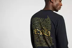 SPECIALIZED WARPED TEE LS BLK - tienda online