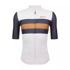 SANTINI JERSEY ECO SLEEK BENGAL M WHITE - Charly Bikes