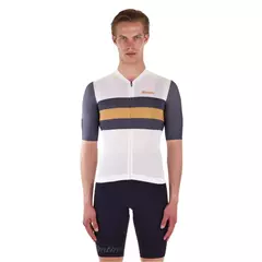 SANTINI JERSEY ECO SLEEK BENGAL M WHITE