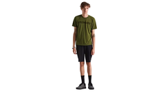 SPECIALIZED WORDMARK TEE SS MEN OLVGRN