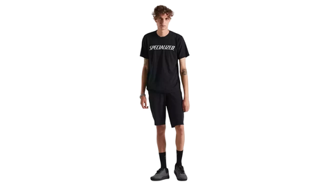 SPECIALIZED WORDMARK TEE SS MEN BLK