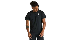 SPECIALIZED S-LOGO TEE SS MEN BLK - Charly Bikes