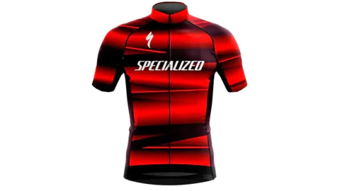 SPECIALIZED JERSEY RACING RED/BLK - comprar online