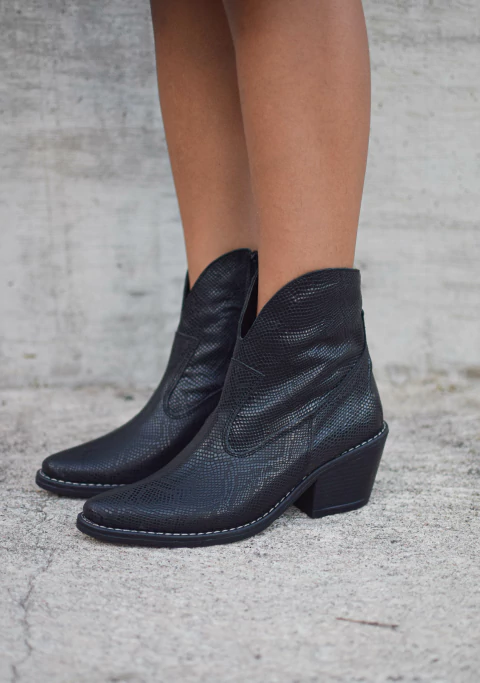 alice texana cuero reptil - comprar online