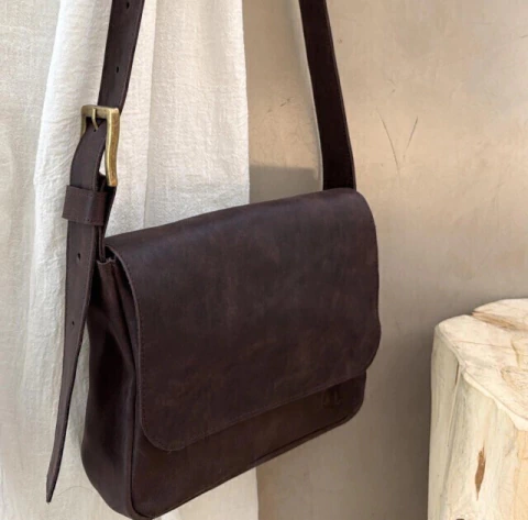 Ombù bandolera cuero - comprar online