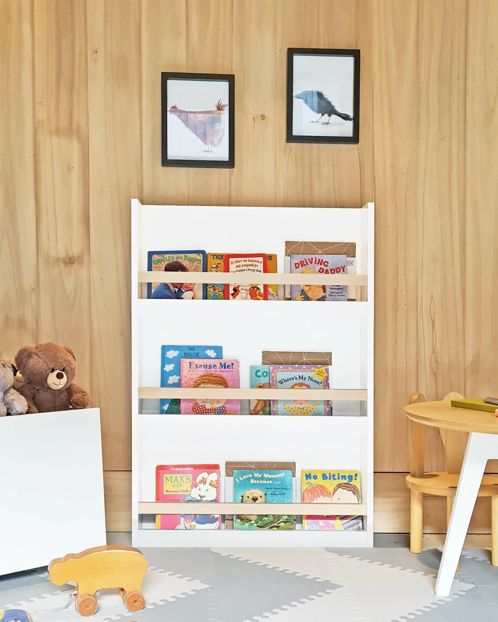 BIBLIOTECA PARA CUENTOS BLANCA