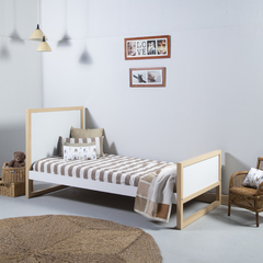 CAMA OSLO Blanco - El corral muebles