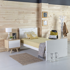 CAMA SILVIA OLAF BLANCA - tienda online