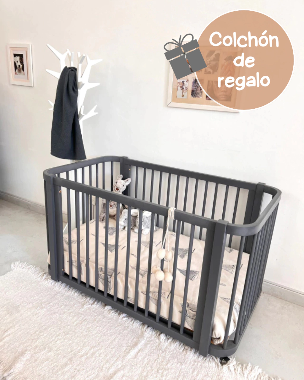 EVOLUTIVA 3 EN 1 GRIS GRAFITO