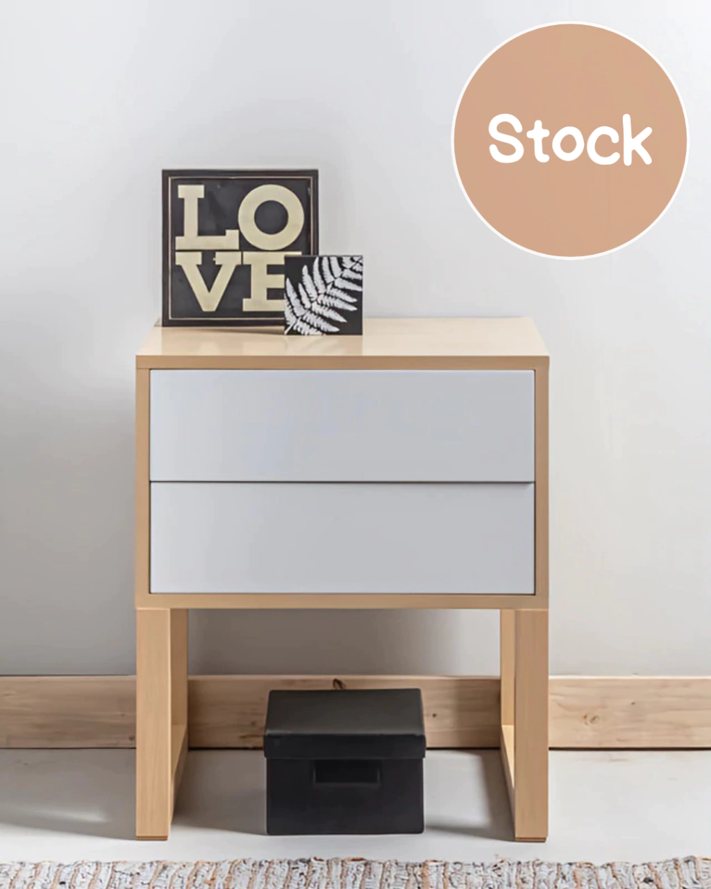 MESA DE LUZ OSLO BLANCO